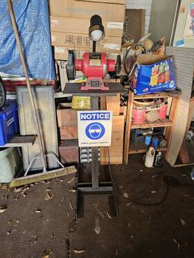 5001A SUNEX Bench Grinder Stand