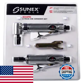 B014US9O2C SUNEX TOOLS Die Grinder Set