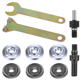7500 SUNJOYCO Drill Angle Grinder Adapter Flange Nuts 7500 SUNJOYCO Drill Angle Grinder Adapter Flange Nuts