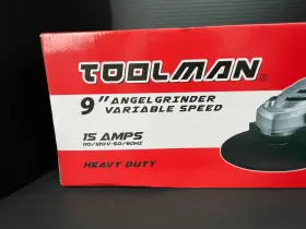DB5018 TOOLMAN Angle Grinder Rpm Amp #3