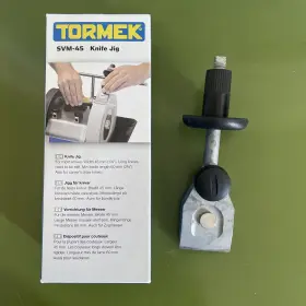 SVM-45 TORMEK Knife Jig Box Sharpens Knives Drawknives