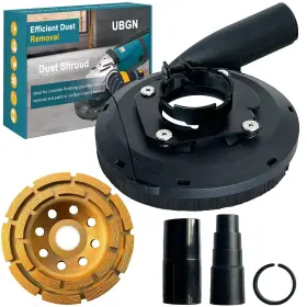 773496269931 UBGN Dust Shroud Angle Grinder Diamond Grinding