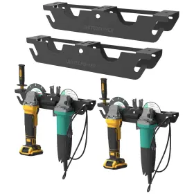 LB-AGR01D UNITEDPOWER Angle Grinder Holder Bay Rack Stand