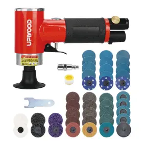 601549454912 UPWOOD Pneumatic Mini Orbital Sander Grinder Air 601549454912 UPWOOD Pneumatic Mini Orbital Sander Grinder Air