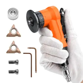 B09TN7P4NR UPWOOD Mini Air Chamfer Tool Chamfering Round