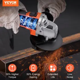 840281566709 VEVOR Cordless Angle Grinder High Performance #2 840281566709 VEVOR Cordless Angle Grinder High Performance #2