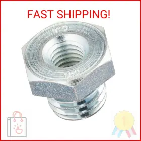 Weiler 36053 5/8-11 In To M10 X 1.5 Adapter - Use With Vortec Pro Crimped Wire Cup Bru