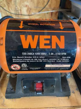 BG4286 WEN Slow Bench Grinder Stand #2