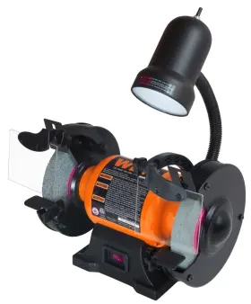 114129911236 WEN Single Bench Grinder Flexible Light #2