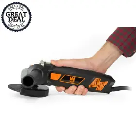 313057645644 WEN Angle Grinder Locking Reversible Switch Grip #2