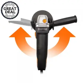313057645644 WEN Angle Grinder Locking Reversible Switch Grip #3