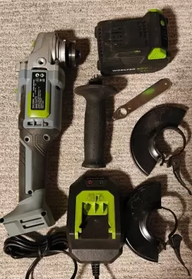 W125051A WORKPRO Cordless Angle Grinder Lithium Ion Battery W125051A WORKPRO Cordless Angle Grinder Lithium Ion Battery