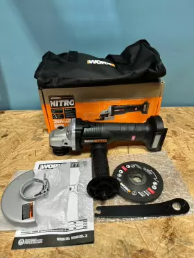 WX812L WORX Power Share Cordless Angle Grinder Brushless Tool