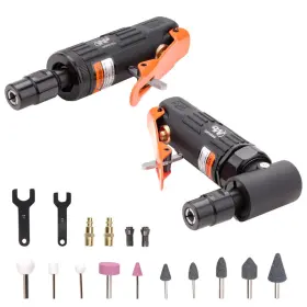 Wp Workpad B0875qws73 12pcs Air Die Grinder Set Straight/angled