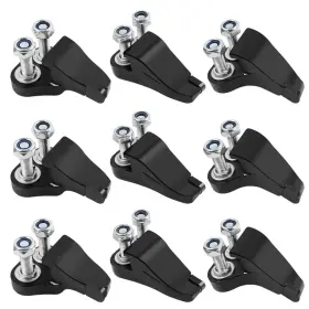 Xqk B0crnv356l Set Of 9 Carbide High Speed Cutting Teeth Fits Dk2 Stump Grinder Model