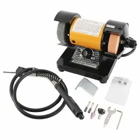 SU0028 YAEKOO Mini Bench Grinder Polisher Flexible Shaft
