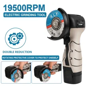 MINI-JIMO01 ZFULVO Cordless Brush Angle Grinder Electric Tool #3