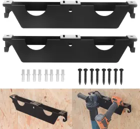 GWE558 ZHIXING Angle Grinder Holder Bay Rack Stand Storage