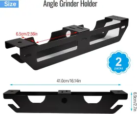 445047196195 ZPSNDP Angle Grinder Holder Rack Bay Power Wir #2 445047196195 ZPSNDP Angle Grinder Holder Rack Bay Power Wir #2