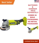 Compact Ryobi 18v Cordless Angle Grinder - Lightweight Tool For Precision Work. Fixed Price $207.99.