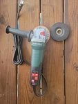 Metabo Angle Grinder Wp 13-150 Quick Corded Electric 6" 150mm 120v, Missing Gurd. Fixed Price $152.99.