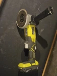Ryobi 18v One+ Cordless Angle Grinder Lithium-ion 4.0ah Battery 4 1/2in Works. Fixed Price $64.32.