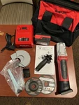 Snap-on Tools 18v Cordless Angle Grinder / Cut-off Tool Ctgr8850. Fixed Price $549.00.