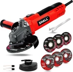 7.5amp 4-1/2 Inch 12000 Rpm Angle Grinder With 2 Guards, 3 Cutting Wheels, Dis. Fixed Price $45.51.