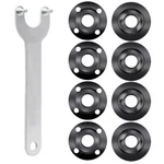 9pcs Angle Grinder Nut Wrench Kit 5/8-11 Flange Metal Lock. Fixed Price $19.99.