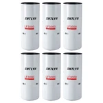 6pcs Oil Filter For Kenworth Paccar Cummins P553000 Lf3000 Bd103 Lf3639. Fixed Price $70.12.