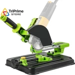 Zwsjlc Upgraded Angle Grinder Stand Sliding Diy Cutter Support Green+black. Fixed Price $88.17.