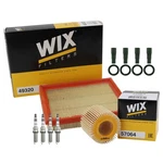 Wix Tune Up Kit Ngk 4 Spark Plugs & Coil Boots For Ct200h Prius V 1.8l L4. Fixed Price $117.95.