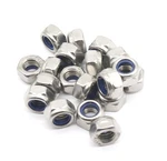 Binifimux 50pcs M8-1.25mm Pitch Nylock Nylon Inserted Self Locking Nuts 304 S.... Fixed Price $13.86.