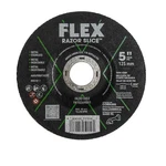 Flex Fa301002 Razor Slice 5in Type 27 Metal Cut-off Disc 0.024in. Fixed Price $19.82.