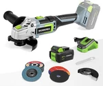 Workpro 20v Cordless Angle Grinder Kit 4-1/2 Inch Lightweight Tool. Fixed Price $85.99.