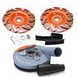 Dust Shroud For Angle Grinder 4.5-5 Inch + 2 Pcs Diamond Grinding Cup Wheel 5.... Fixed Price $73.43.