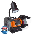 Wen Bg4276 2.1a 6" Bench Grinder W/ Flexible Work Light. Fixed Price $72.21.