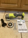 Ryobi One+ 18v Cordless 4-1/2" Angle Grinder Tool Only (p4221). Fixed Price $79.75.