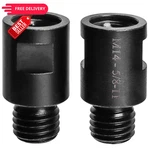 Eyech 2pcs M14 To 5/8"-11 Angle Grinder Arbor Adapter, Female Black. Fixed Price $17.99.