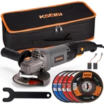 Kseibi 711943k Angle Grinder Tool - 4 1/2 Inch 950w 8amps 11000rpm Corded Power. Fixed Price $113.38.