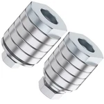 2* M10+m14 Angle Grinder To Grooving Machine Adapter Slotted Accessories. Fixed Price $14.84.