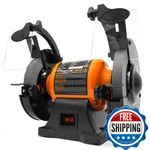 Wen Bg4260 2.1-amp 6-inch Single Speed Bench Grinder Orangeblack. Fixed Price $86.99.