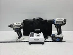 Hart 20-volt Max Lithium Ion Cordless 2-tool Brushless Combo Kit. Fixed Price $79.99.