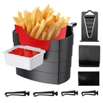 Sbulhia Car French Fry Holder, Automotive Container Black. Fixed Price $6.71.