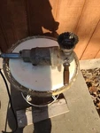 Vintage Black & Decker Industrial Sander Grinder Usa Tool W/wood Handle #4060. Fixed Price $120.00.