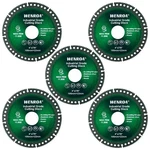 Wenora 5 Pcs Indestructible Disc For Grinder, Cutting Discs 4 1/2" 7/8".... Fixed Price $13.85.