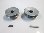 Craftsman Belt Drive Table Saw 2 1/2" Pulley Set With Keys 5/8" Shaft Arbor New. Fixed Price $32.99.