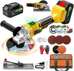 Ouba Cordless Angle Grinder For Dewalt 20v Max Battery Brushless 9500rpm 3-speed. Fixed Price $28.79.