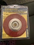 Eazypower 6 Nylon Wheel Extra Coarse , 1 Pk. 1/2 Arbor. Fixed Price $12.00.