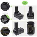 4.0ah 10.8v/12v Li-ion Battery For Hitachi Bcl1015 Bcl1030 329369 329370. Fixed Price $24.89.